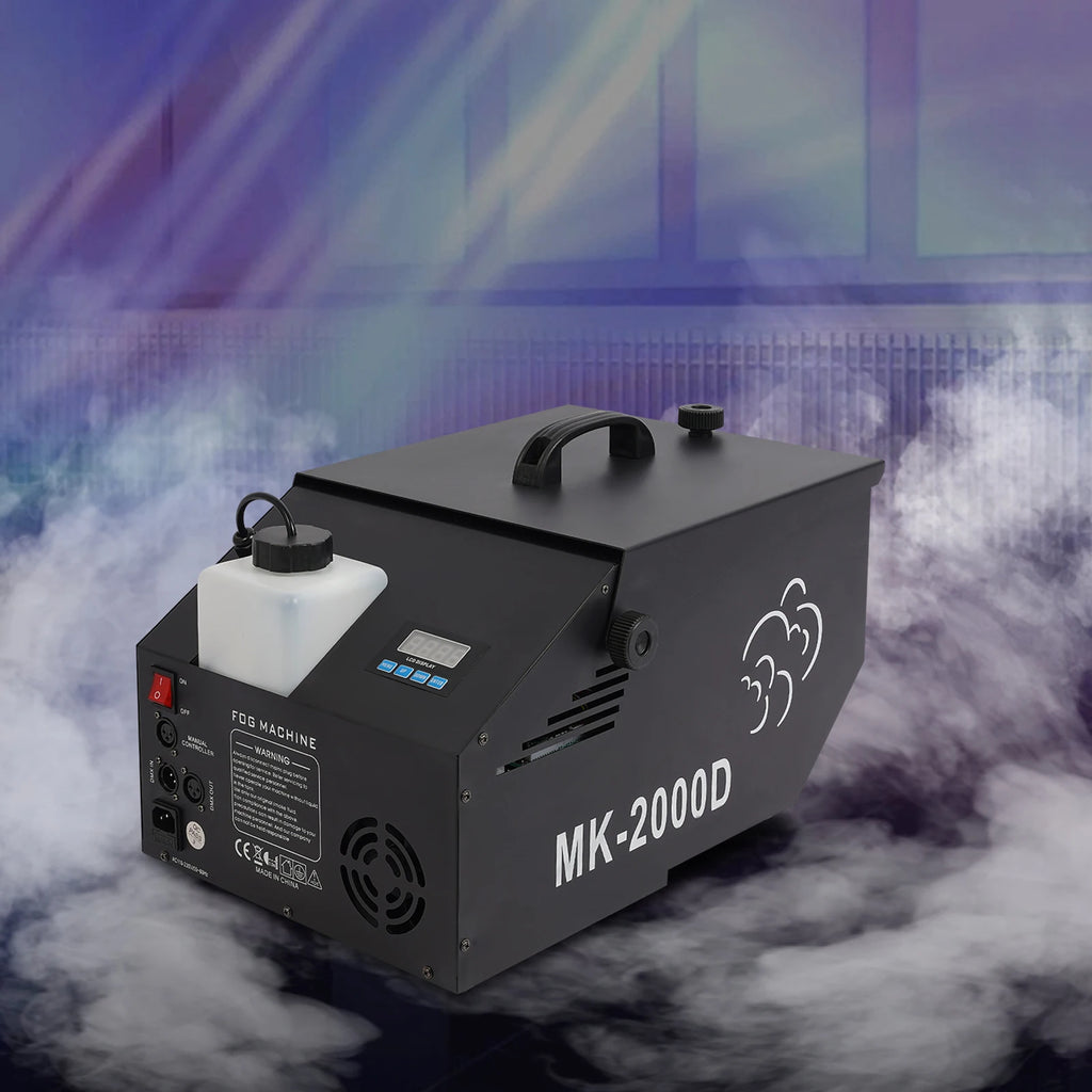 Low Lying Fog Machine 1200W with DMX & Wireless Remote