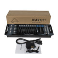 SHEHDS DMX512 Stage Light Controller Console — 192 Channel DMX Console with 8 Programmable Scenes for LED Par, Moving Head & Disco Lighting