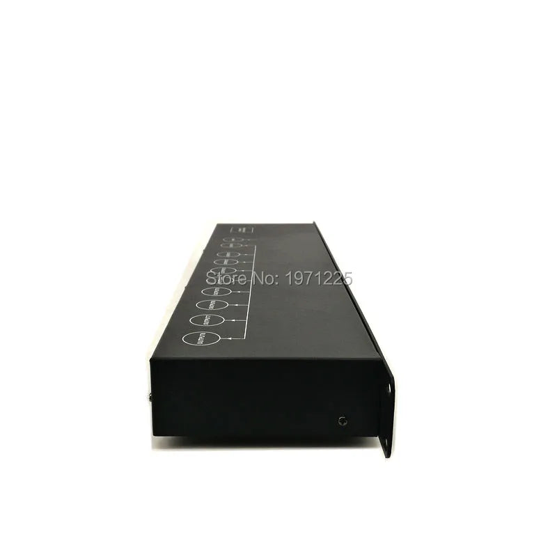 SHEHDS DMX512 Splitter — Professional 8-Way Light Signal Amplifier & Distributor for Stage Equipment