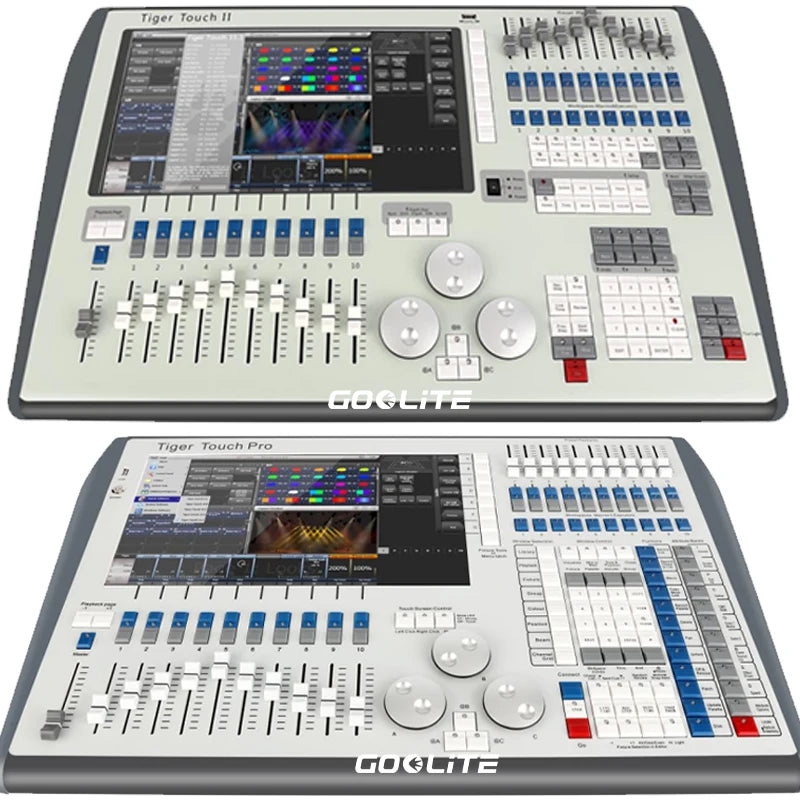Quartz Dimming DJ Lighting Console — i5/i7 Controller for Moving Head, Beam, Spot & Wash Fixtures