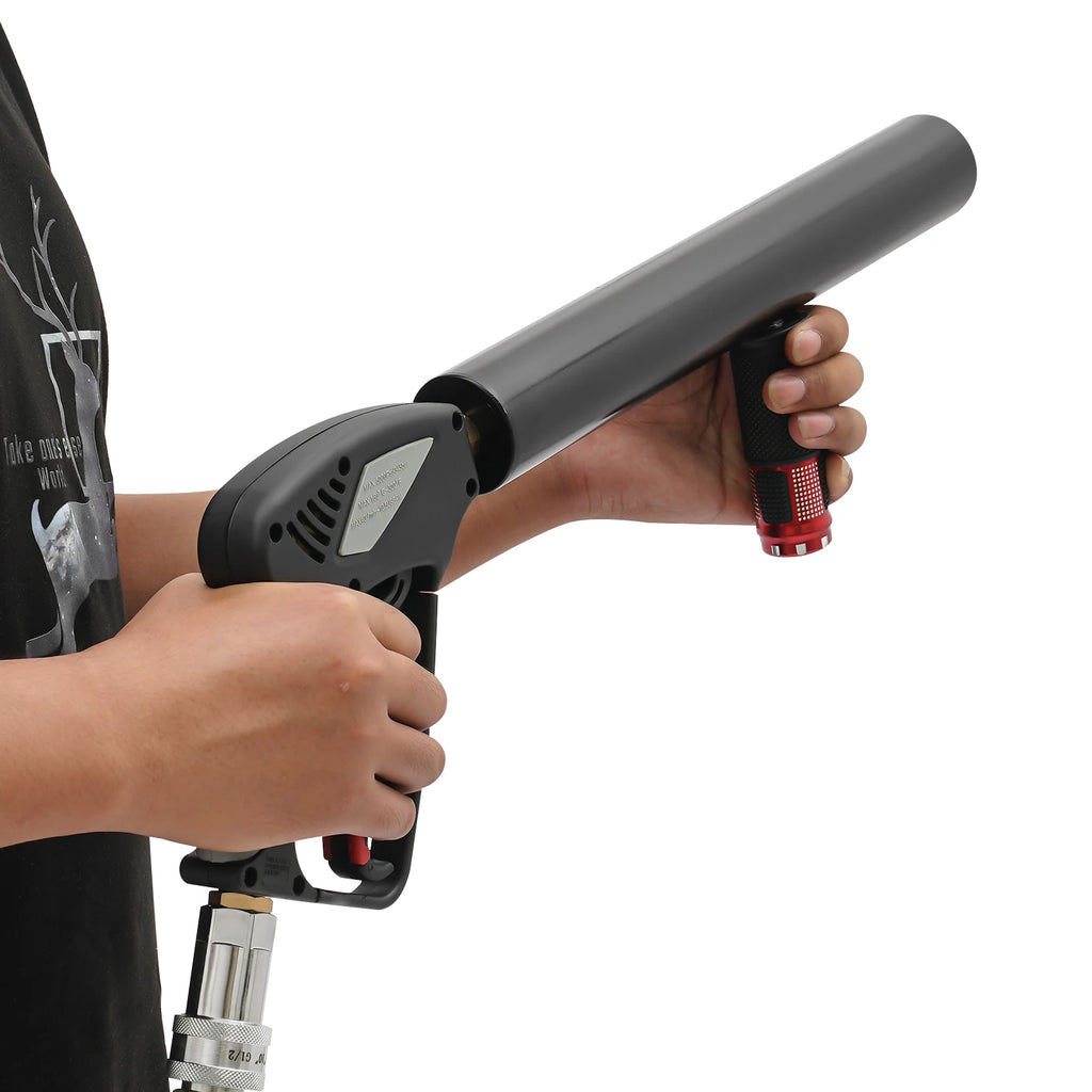 Handheld CO2 Jet Machine with 9.84ft Hose Mini CO2 Spraying Machine Smoke Machine Fog Gun Blower