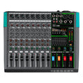 Professional Audio Mixer Depusheng MG8 8 Channel Sound Board Console DJ Mixing Desk System Interface Built-in 256 Reverb Effect