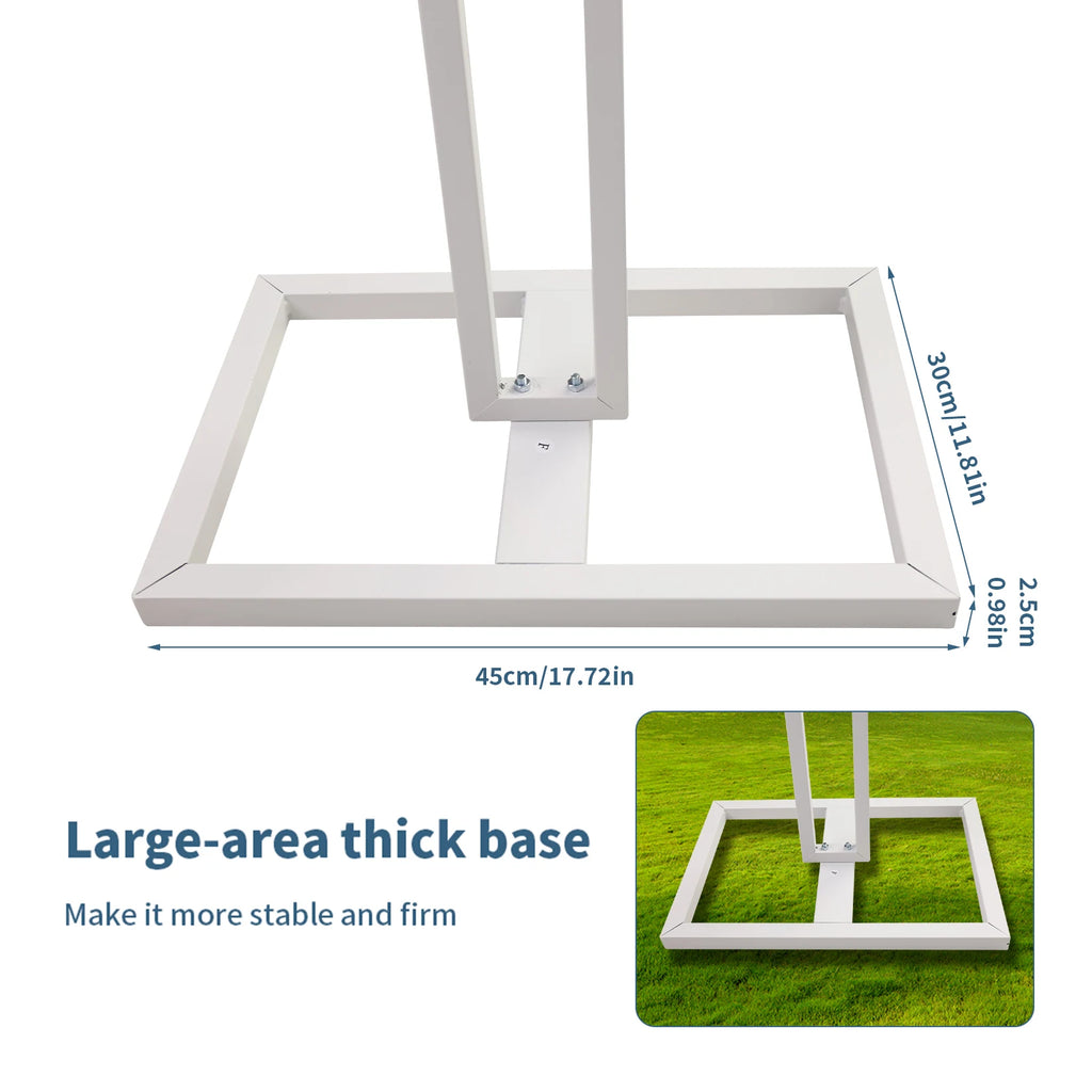 Pro-Grade 10x10 Backdrop Stand — Heavy Duty Steel Frame for Weddings, Stages & Events