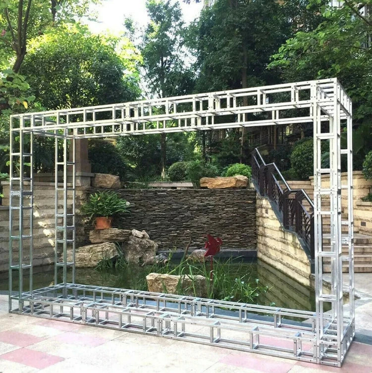 3 Pcs Set Iron Square Segments Truss Tower, Stage Club, DJ Lighting Frame, Perform Show Supports