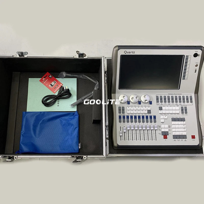 Quartz Dimming DJ Lighting Console — i5/i7 Controller for Moving Head, Beam, Spot & Wash Fixtures