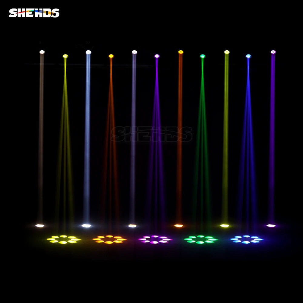SHEHDS Super 230W 7R Beam Moving Head Blub Light For Wedding DJ Disco Party Stage Light Effect Professional 16/20CH 1.2 Degrees