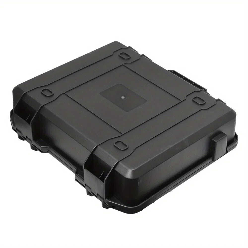 Waterproof Hard Carry Case with Pre-Cut Sponge — Impact Resistant Tool Storage Organizer (4 Sizes)