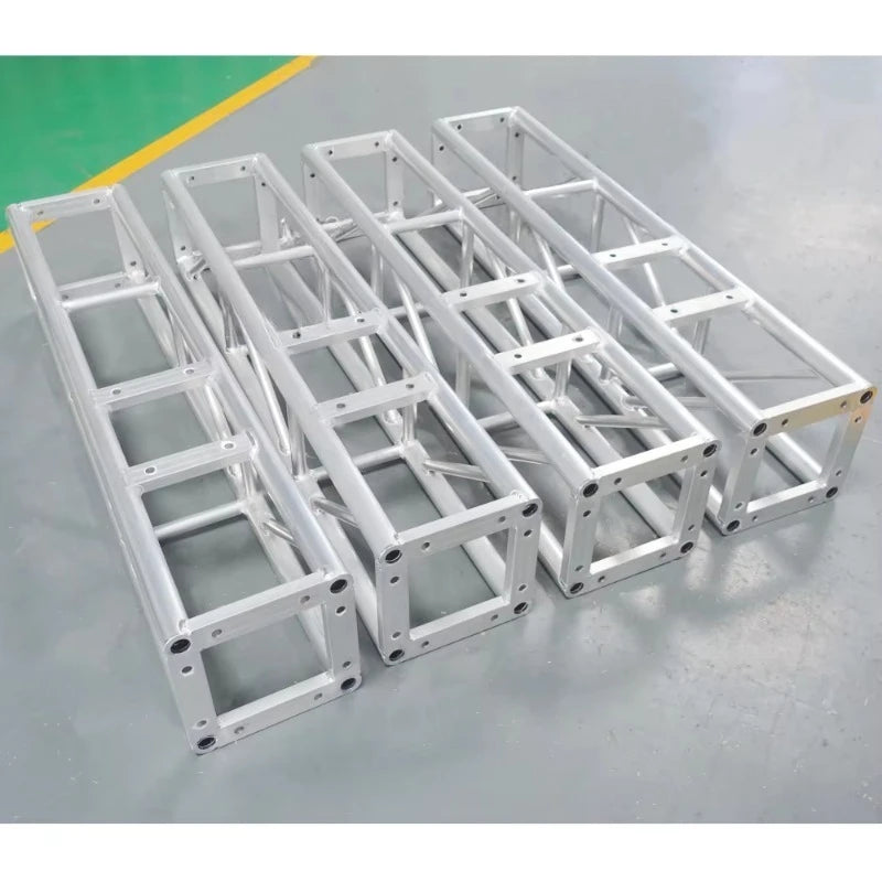 300×400mm Aluminum Bolt Stage Truss — 6061-T6 Lightweight Professional Truss for DJ/Events/Concerts (Modular, Anti-Rust)