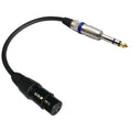 6.35mm TRS to XLR Female Balanced Audio Cable — Professional Interconnect for Studio, DJ & Live Sound [6 Lengths]