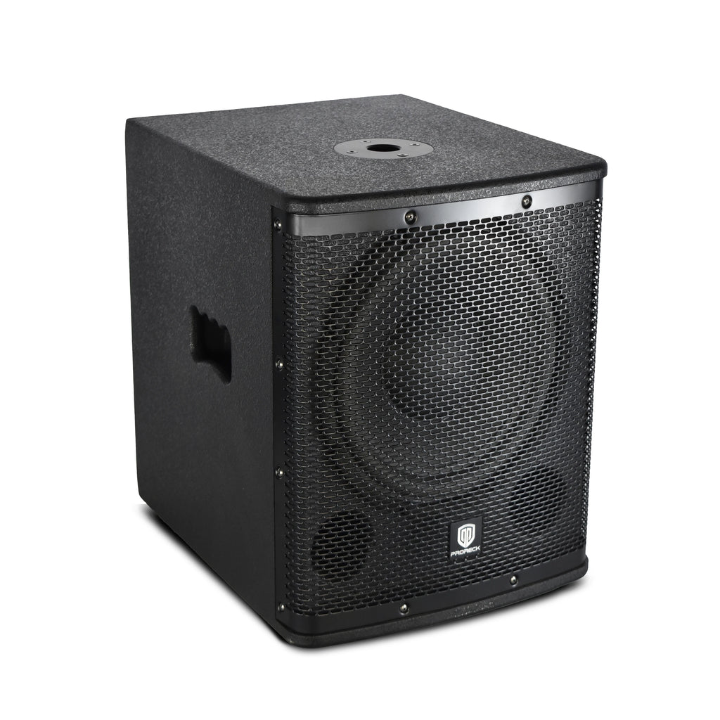 PRORECK SP-15X Active Powered PA Subwoofer 15 Inch 2000W PMPO Class-D Amplifier 3 DSP (ONE SUBWOOFER）