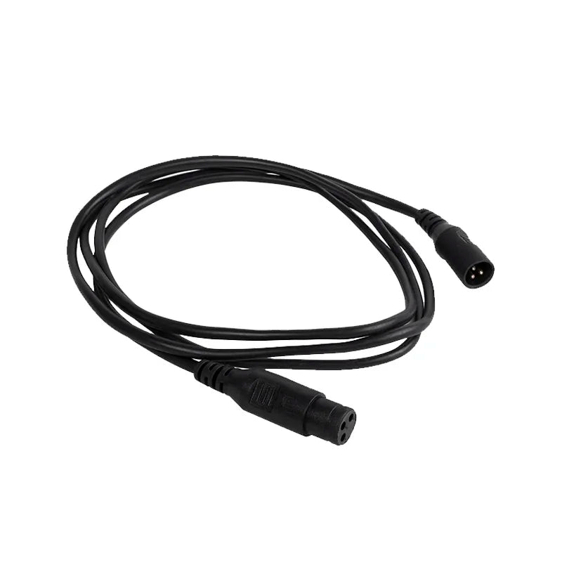 SHEHDS DMX 3-Pin XLR Cable — Professional Stage Light Signal Cable [Rubber or Iron] [Select Length: 1m–10m]
