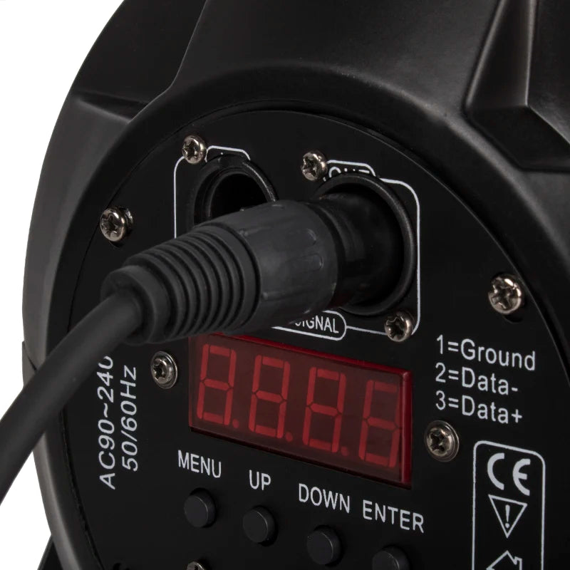SHEHDS DMX 3-Pin XLR Cable — Professional Stage Light Signal Cable [Rubber or Iron] [Select Length: 1m–10m]