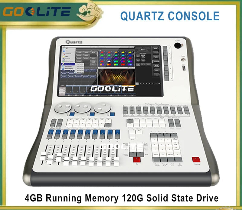 Quartz Dimming DJ Lighting Console — i5/i7 Controller for Moving Head, Beam, Spot & Wash Fixtures