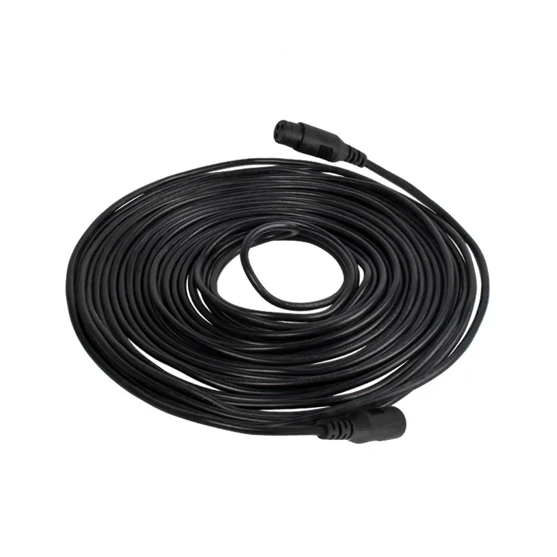 SHEHDS DMX 3-Pin XLR Cable — Professional Stage Light Signal Cable [Rubber or Iron] [Select Length: 1m–10m]