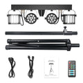 Somspot 2-in-1 RGBW Stage Light — Par + Sword Beam Combo with Stand