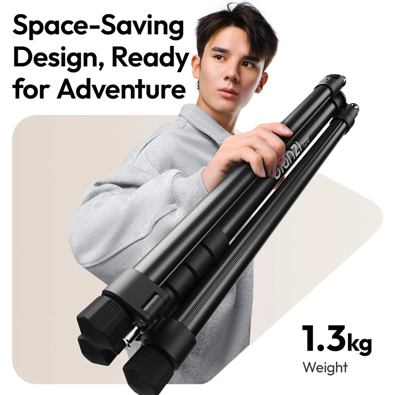 Heavy Duty 2.7M Metal Light Stand — Professional Tripod for Studio & Stage Lighting