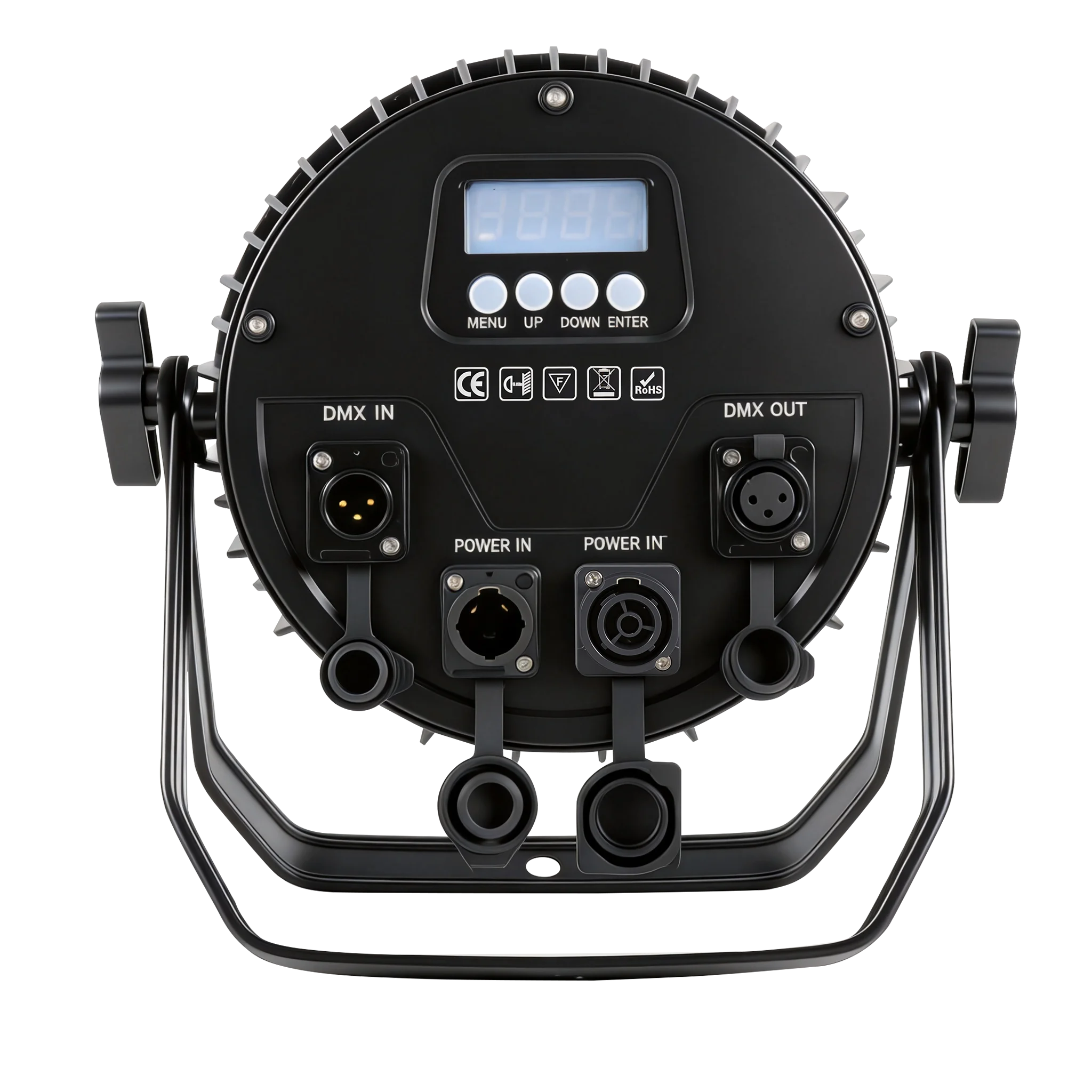 200W Outdoor Waterproof LED Par Light — RGBWA+UV 6-in-1 DMX Stage Light