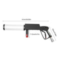 Handheld CO2 Jet Fog Machine with 4 LED Lights — Smoke Cannon for Concerts, Bars & Weddings