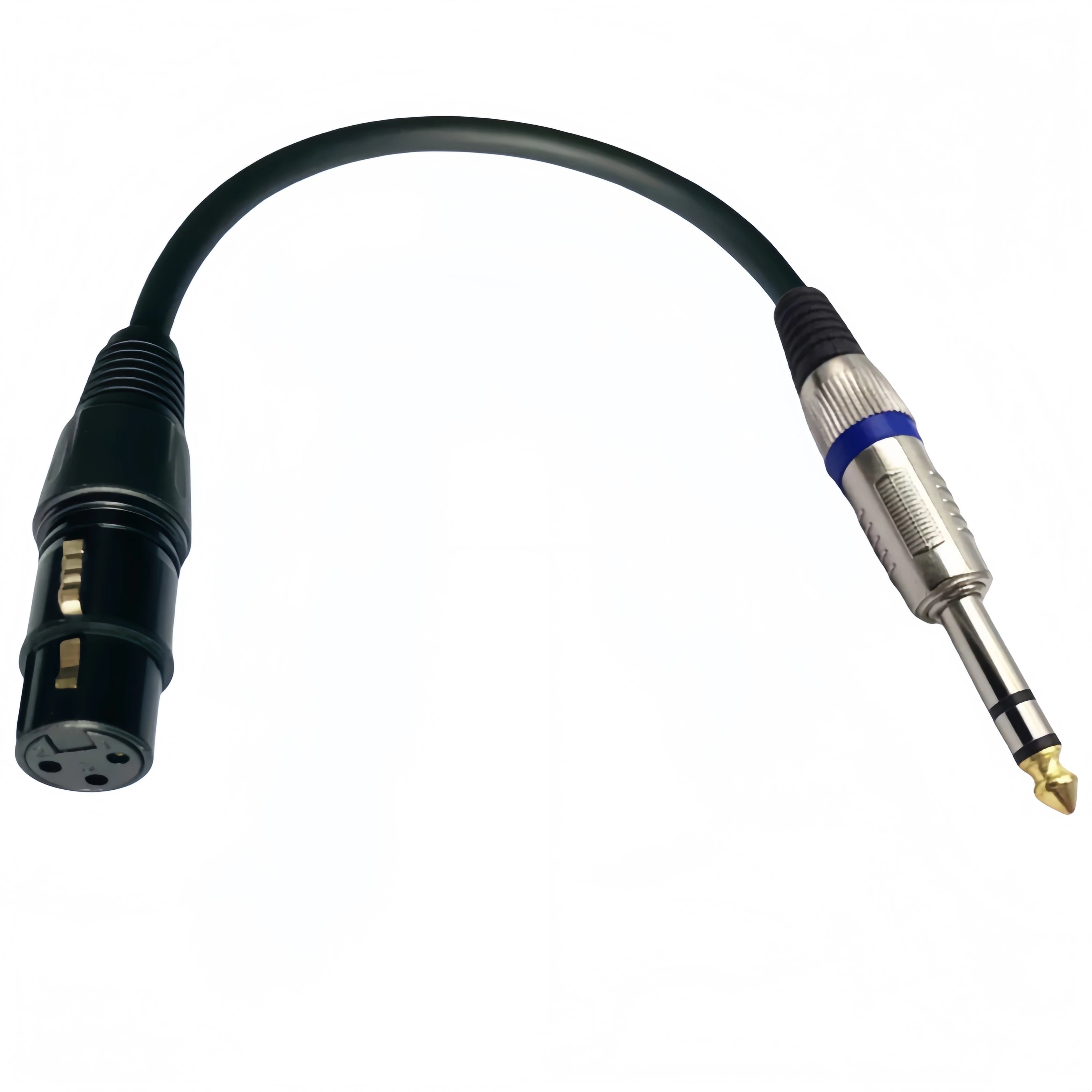 6.35mm TRS to XLR Female Balanced Audio Cable — Professional Interconnect for Studio, DJ & Live Sound [6 Lengths]