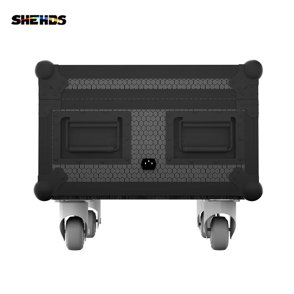 SHEHDS 8/10 Pcs 6x18w Wireless Battery Par With Flight Case RGBWA+UV WIFI APP Control Light For DJ Disco Wedding Stage Lighting