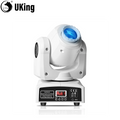 U'King 30W Mini Moving Head Light — RGBW LED DJ Fixture with DMX512 & Sound Activated Control for Weddings & Events