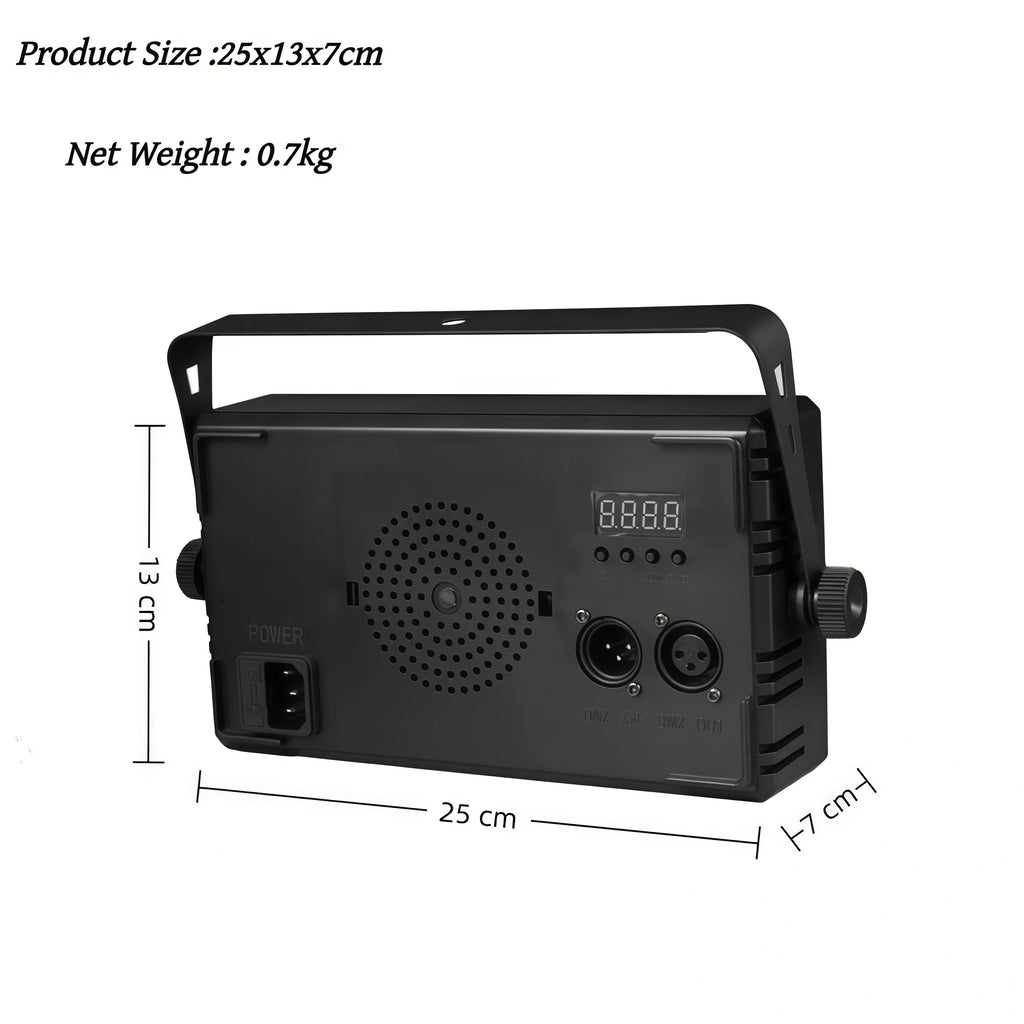 60W RGB LED Wireless Strobe System with Controller — 48 Zone DMX Stage Lighting with Auto/Sound/Master-Slave Modes (1pc, 2pc, or 4pc Bundle)