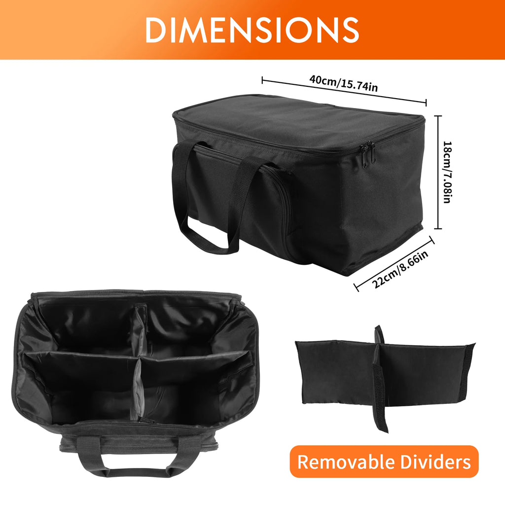 Par Light Bag 600D Waterproof For 4Pcs 18*18*10CM Par Light