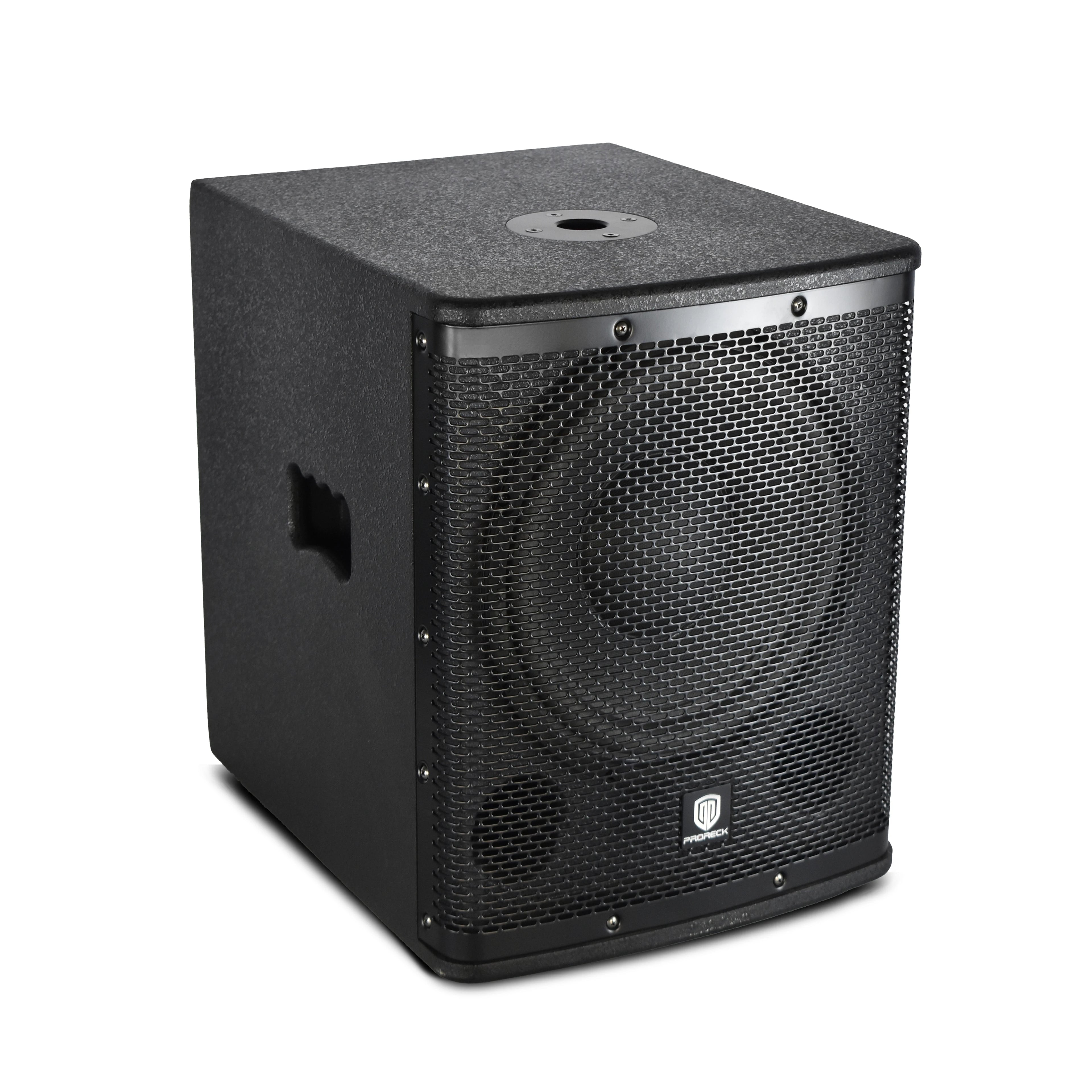 PRORECK SP-18X Active Powered PA Subwoofer 18 Inch 3000W PMPO Class-D Amplifier