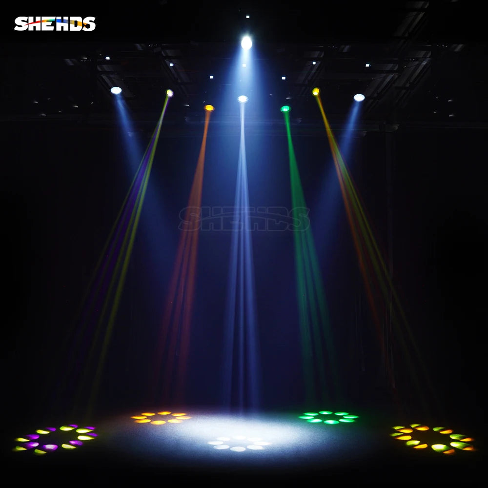 SHEHDS Super 230W 7R Beam Moving Head Blub Light For Wedding DJ Disco Party Stage Light Effect Professional 16/20CH 1.2 Degrees
