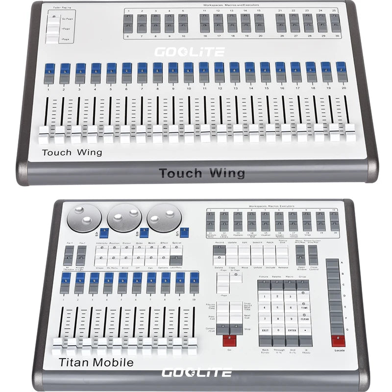Quartz Dimming DJ Lighting Console — i5/i7 Controller for Moving Head, Beam, Spot & Wash Fixtures