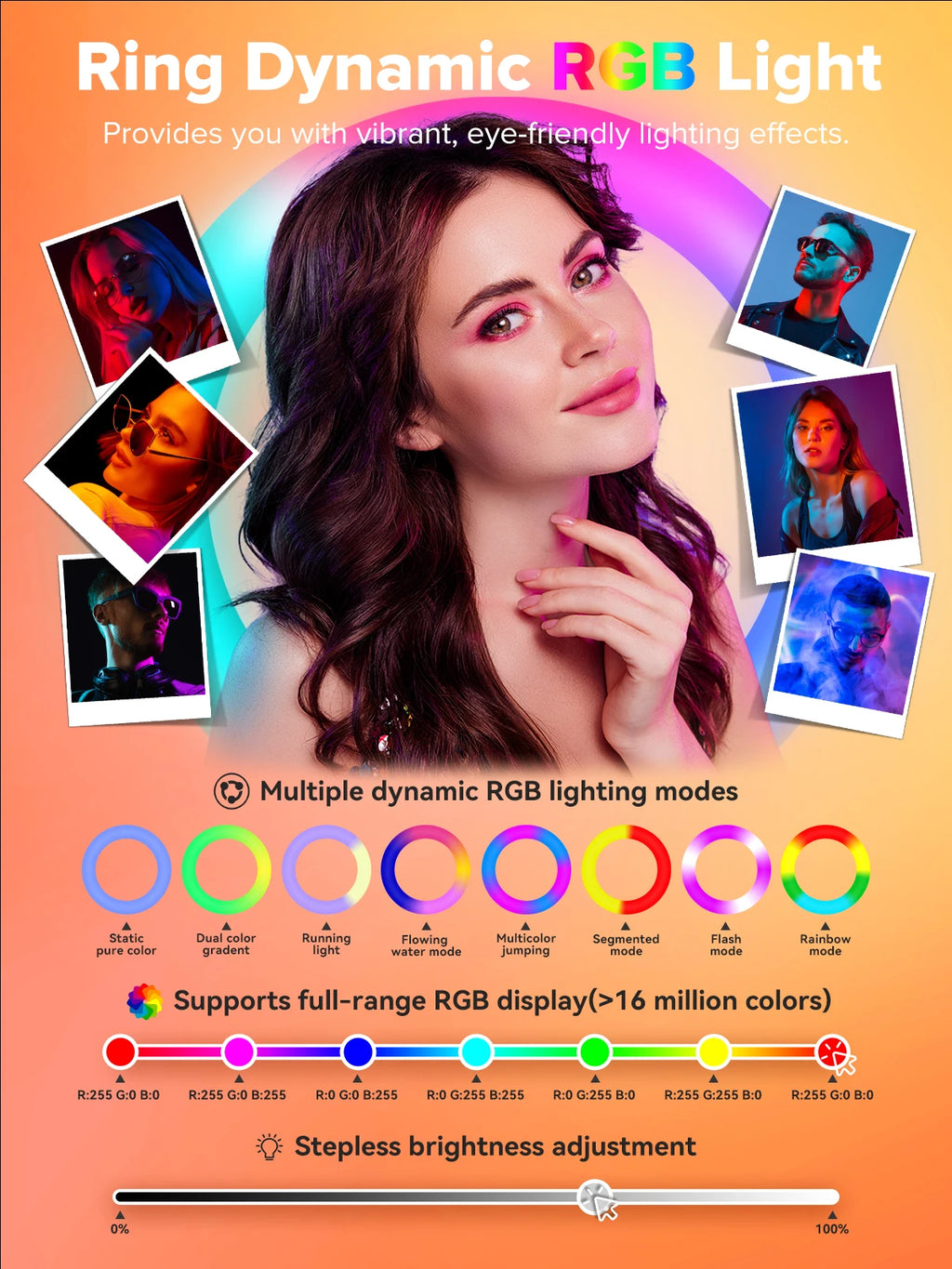 Q1 iPad Photo Booth — Portable Professional Selfie Station with RGB Ring Light & Flight Case