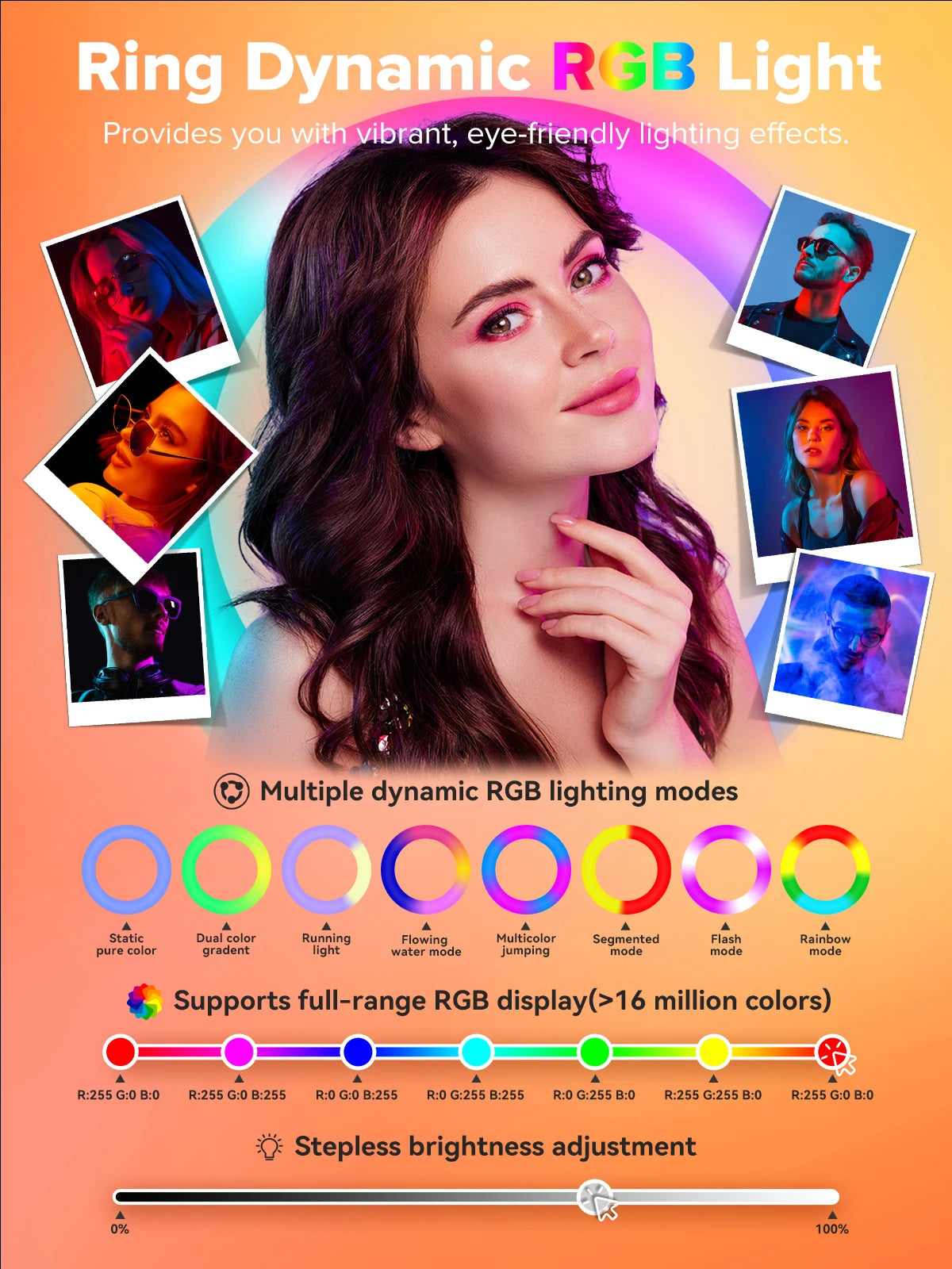 Q1 iPad Photo Booth — Portable Professional Selfie Station with RGB Ring Light & Flight Case