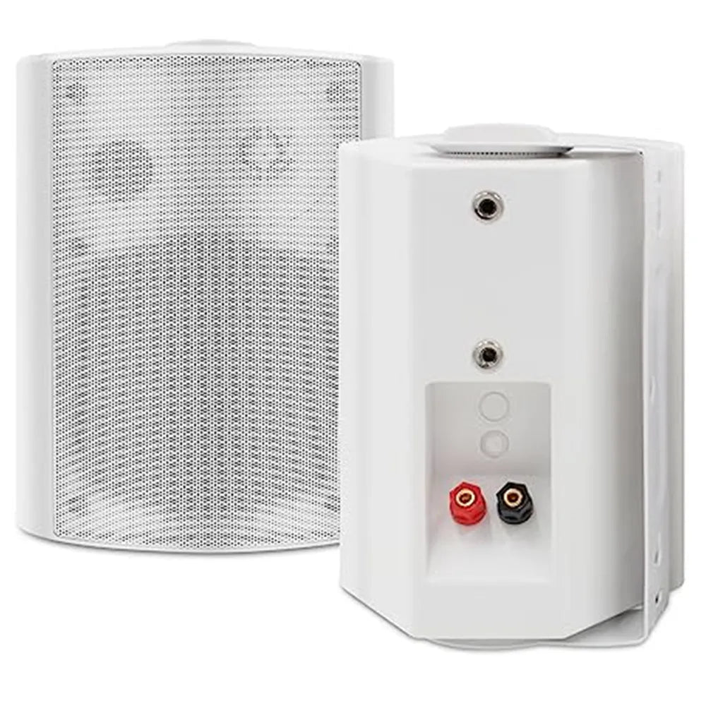 Herdio 2PCS Outdoor Speakers 300W 5.25" Waterproof — Weatherproof Patio Speakers with Bluetooth & Speed-Lock Mounting